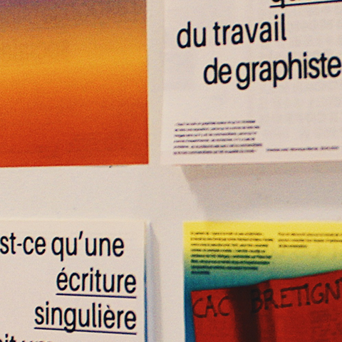 Auteur – projet graphique, Emma Kildea graphiste